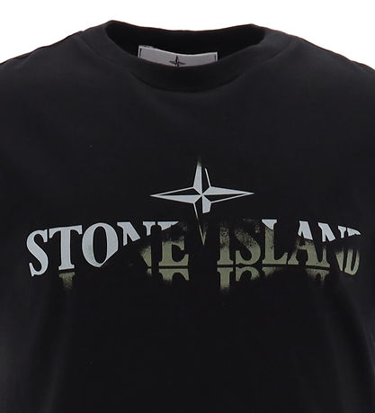 Stone Island T-shirt - Black w. Print