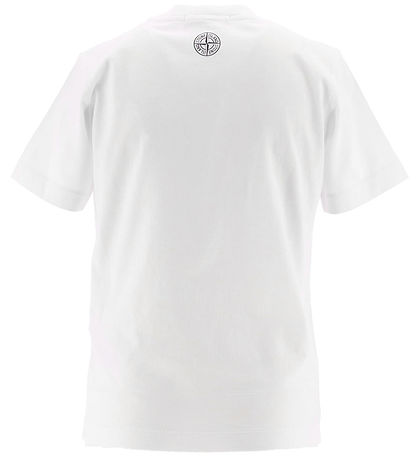 Stone Island Stuttermabolur - Hvítt