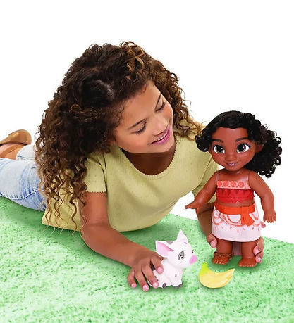 Disney Princess Vaiana 2 Puppe m. Zubehör - Simea & Pua
