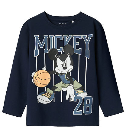 Name It Blouse - NmmDallin - Micky Mouse - Navy Blazer