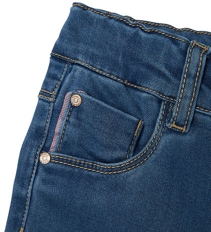 Name It Leggings - NmfSalli - Medium+ Blue Denim