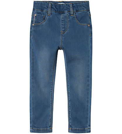 Name It Leggings - NmfSalli - Medium+ Blue Denim