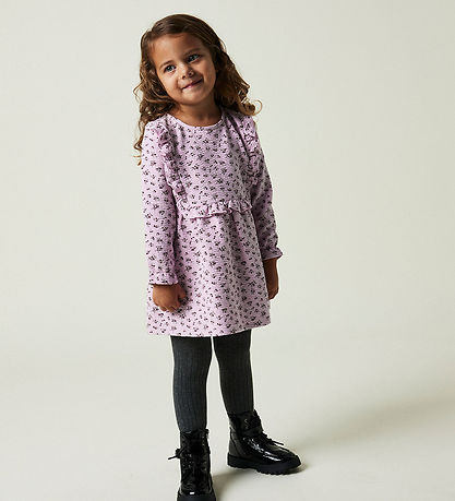 Name It Kleid - NmfTolly - Winsome Orchid m. Blumen