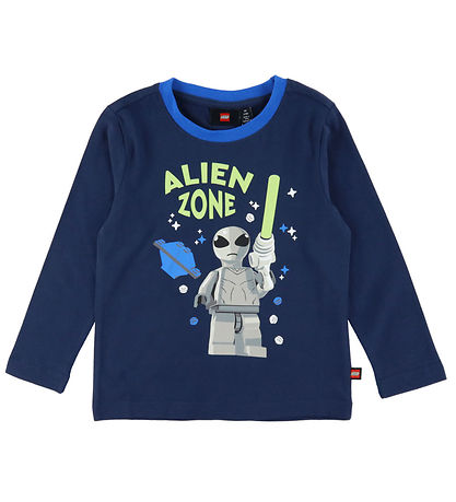 LEGO® Wear Pyjama Set - LWAgan - Dark Navy/Blue w. Alien