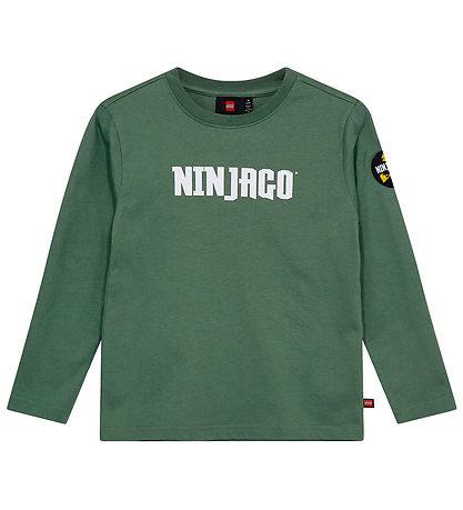 LEGO® Ninjago Bluse - LWTano - Grün m. Weiß