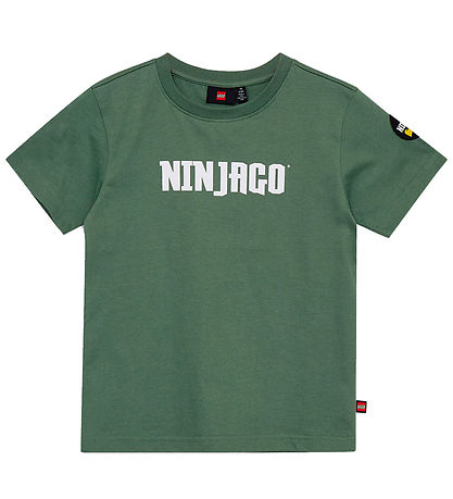 LEGO® Ninjago Stuttermabolur - LWTano - Grænt M. Hvítur