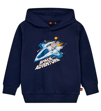 LEGO® City Kapuzenpullover - LWSaku - Dark Navy m. Print