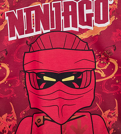 LEGO® Ninjago Stuttermabolur - LWTaffy - Rautt M. Kai
