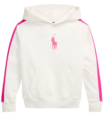 Polo Ralph Lauren Hettupeysa - Hvítt/Bleikt