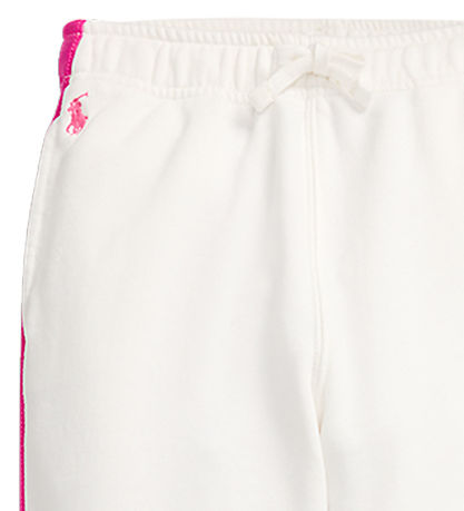 Polo Ralph Lauren Sweatpants - White/Pink