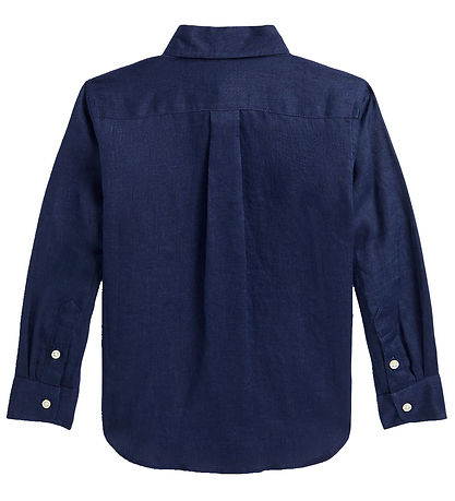 Polo Ralph Lauren Shirt - Linen - Navy
