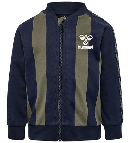 Hummel Cardigan - hmlErhan Zip - Black Iris