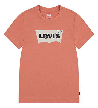 Levis Stuttermabolur - Batwing - Tawny Appelsína