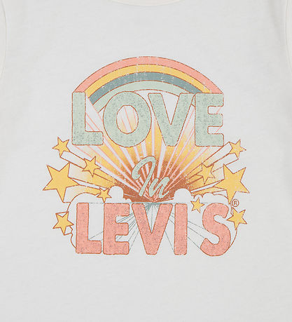 Levis Stuttermabolur - Gardenia/Love