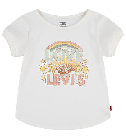Levis Stuttermabolur - Gardenia/Love