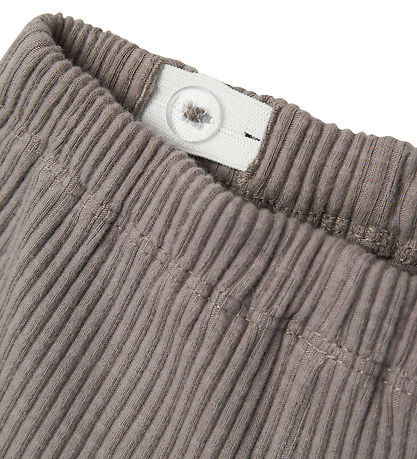Lil' Atelier Trousers - Rib - NbmRajo - Silent Storm