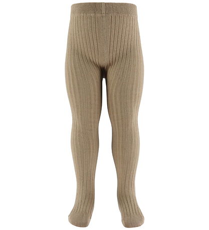Collants Lil' Atelier - Noos - Rib - NbnIlso - Teinte sépia