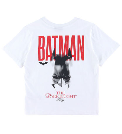 LMTD Stuttermabolur - NlmDux - Batman - Bright White