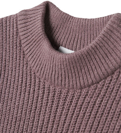 Name It Waistcoat - Knitted - NmfBillie - Elderberry