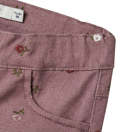 Name It Trousers - NbfRose - Elderberry