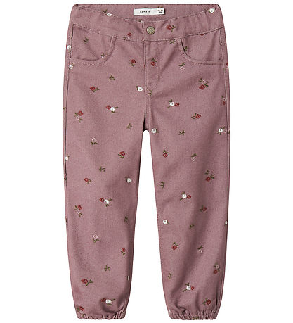 Name It Trousers - NbfRose - Elderberry
