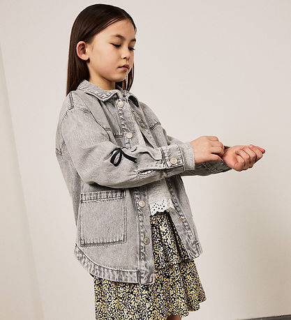 Name It Shirt - NkfGloria - Light Grey Denim