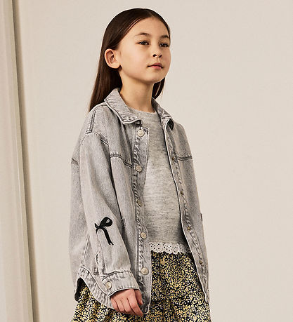 Name It Shirt - NkfGloria - Light Grey Denim