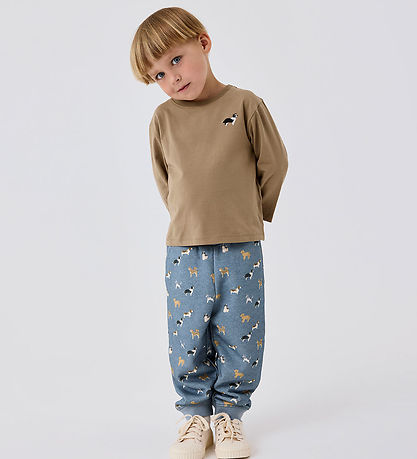 Name It Sweatpants - NmmBarking - Spring Lake/Melange