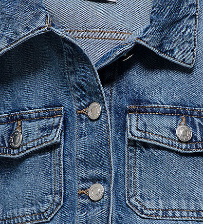 Kids Only Denim Jacket - Noos - KogLumi - Medium+ Blue Denim