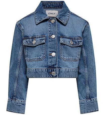 Kids Only Denim Jacket - Noos - KogLumi - Medium+ Blue Denim