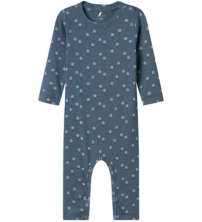 Name It Jumpsuit - Rib - NbmKaboon - China Blue w. Hot air ballo