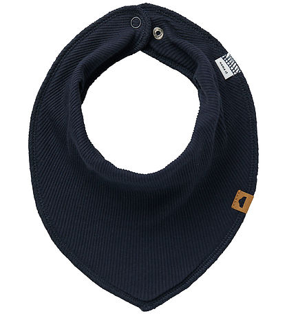 Name It Drool bib - Rib - 3-Pack - NbmYasimbidus - Navy Blazer