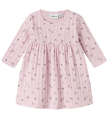 Name It Kleid - NbfBilia - Winsome Orchid m. Schmetterlinge