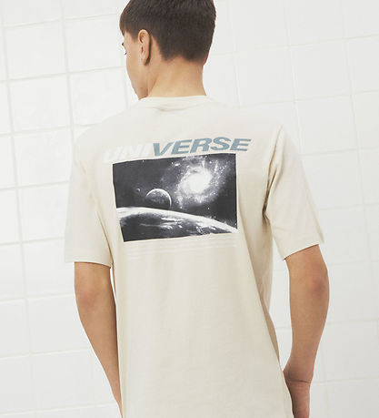 LMTD T-shirt - NlmBuniverse - Turtledove w. Print