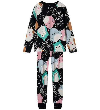 Name It Pyjamas 2-delad - Squishmallows - NkfObia - Svart m. Try