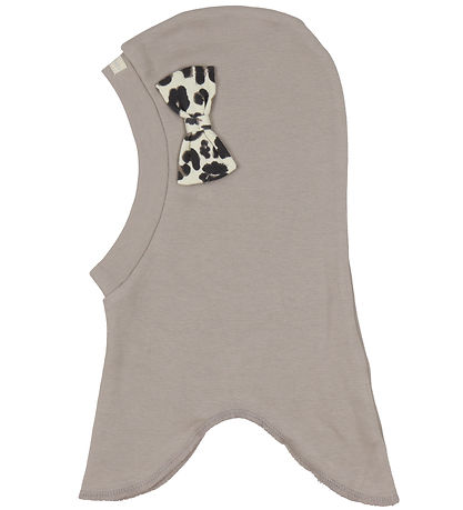 Racing Kids Balaclava - Single Layer - Stone w. Bow