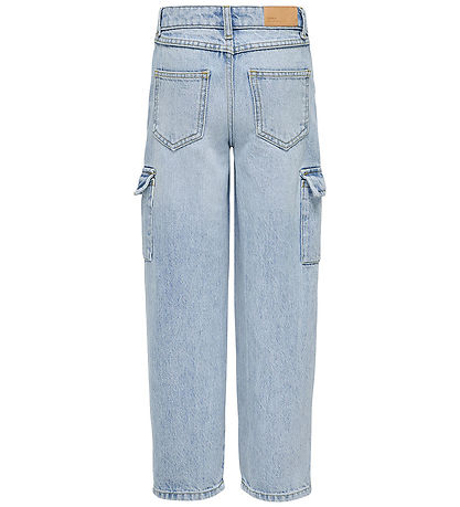 Kids Only Jeans - Wide - Noos - KogHarmony - Light Blue Denim