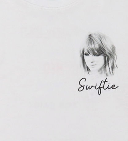 Name It Stuttermabolur - TSwift - NkfFern - Bright White M. Pren