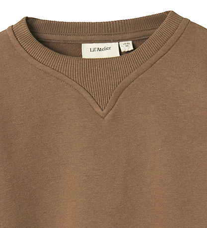 Lil' Atelier Sweatshirt - NmmIlondon - Shitake
