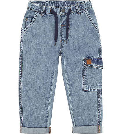 Hust and Claire Jeans - James - Þvegið Gallaefni
