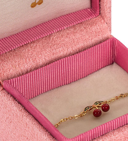 Konges Sløjd Bracelet - Plated - 24 Karat Gold - Cherry