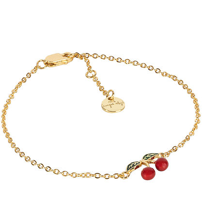 Konges Sløjd Bracelet - Plated - 24 Karat Gold - Cherry