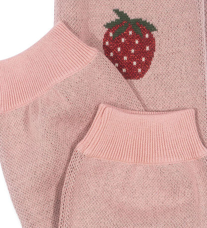 Konges Sløjd Byxor - Stickad - Lapis Lurex - Strawberry