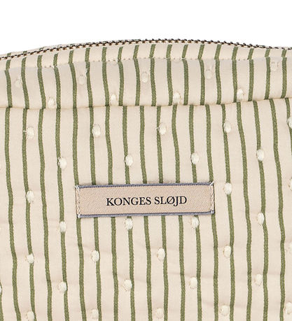 Konges Sløjd Toiletry Bag - Small - Tea Stripe