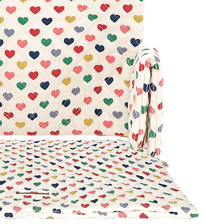 Konges Sløjd Púði fyrir matarstól - Coeur Coloré