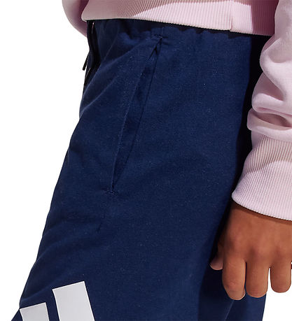 adidas Performance Shorts - J BL KN SH 210 - Dunkelblau/Weiß