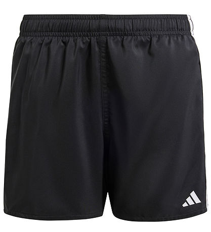 adidas Performance Badeshorts - 3S Stadt - Schwarz/Weiß