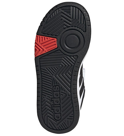 adidas Performance Skór - HOOPS 3.0 CF C - Ftwwht/Cblack/Brired