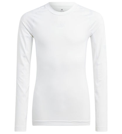 adidas Performance Bluse - TF LS Tee Y - Weiß