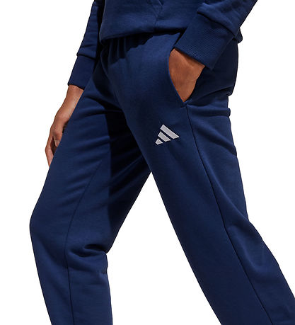 adidas Performance Joggingbroek - J SL FL PT 225 - Dkblauw/Wit